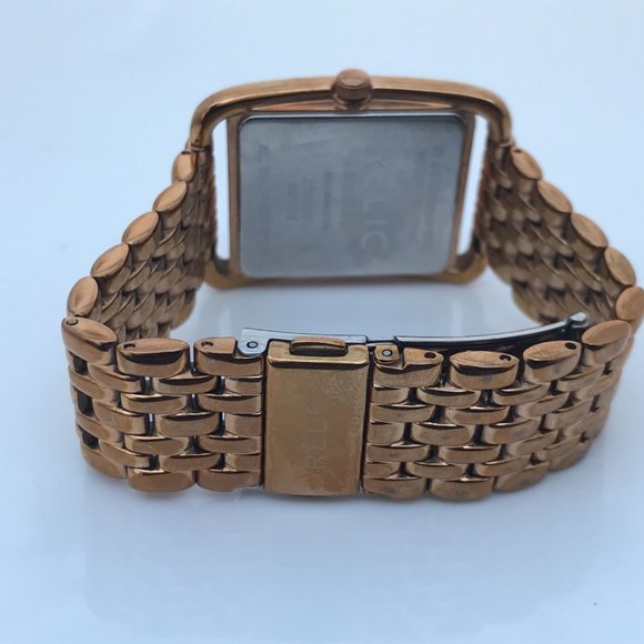 Relic Brand Women Watch Gold Tone Multi Function A - Picture 5 of 10